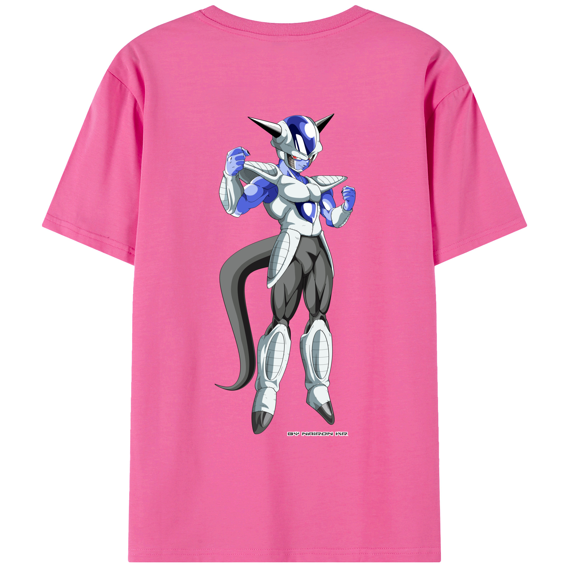 （画像用） ドラゴンボール フリーザ DRAGON BALL Frieza レディース半袖Tシャツ(バックプリント)